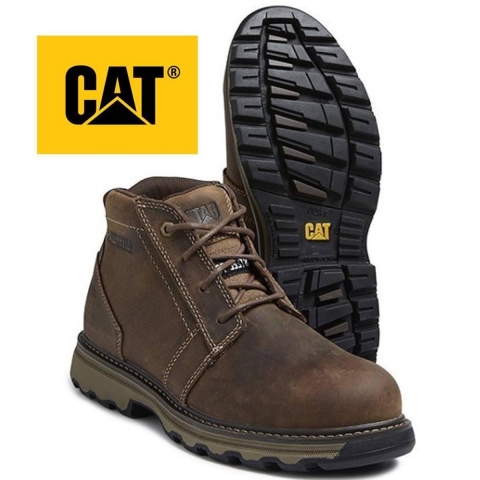 CAT Parker P720779 Hoog S1P | Bruin | Maat 46 - 00.030.008.46 00.030.008.46