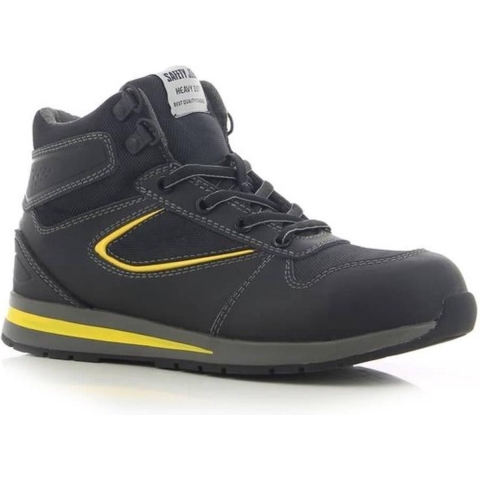 Safety Jogger Speedy Hoog S3 Zwart/Geel - Maat 39 - 00.118.020.39