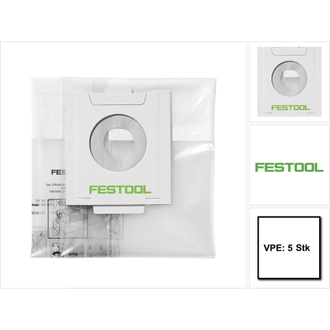 Festool Accessoires afvalzakken ENS-CT 48 AC/5 - 497540
