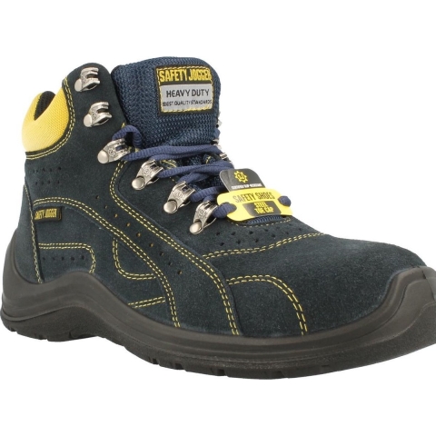 Safety Jogger Orion Laag S1P Marine/Geel - Maat 41 - 00.118.054.41