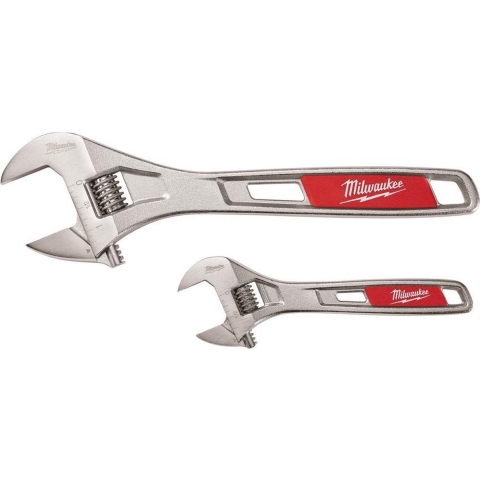 Milwaukee Accessoires Engelse sleutel Twin Pack 150/250mm -2pc - 48227400