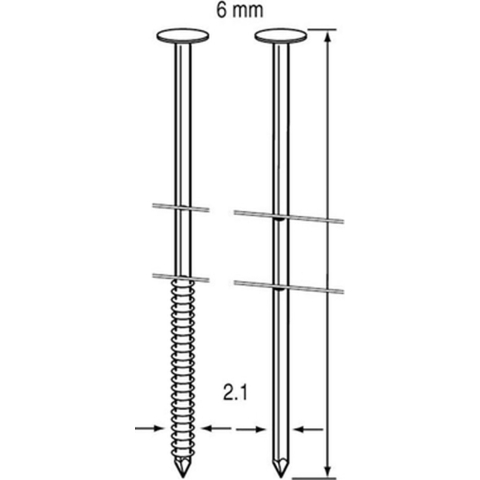 Dutack Coilnagel RNCW25 Ring Nk 55mm ds 9 duizend - 5232027