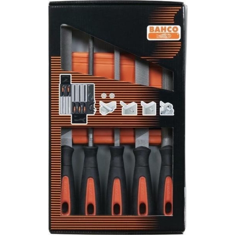 Bahco vijlenset 10 hecht ergo | 1-478-10-1-2