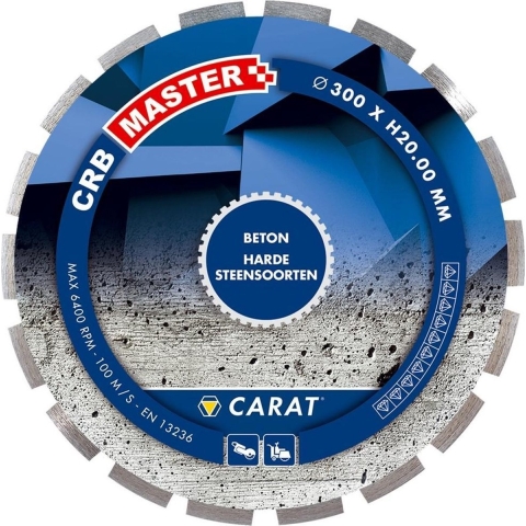 Carat DIAMANTZAAG BETON Ø400x25,40MM, CRB MASTER - CRBM400400 - CRBM400400