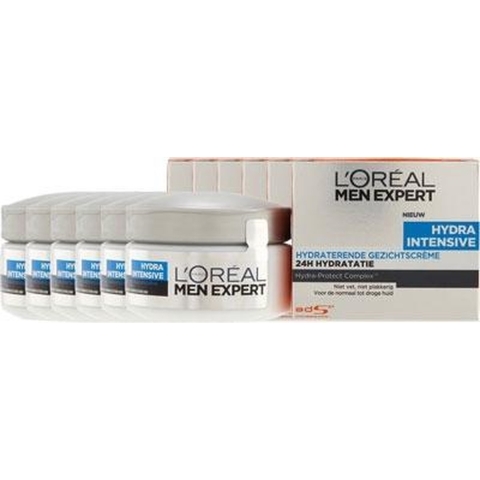 6x L'Oréal Men Expert Hydra Intensive Hydraterende Gezichtscrème 50 ml