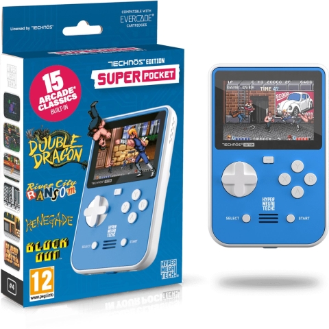 Super Pocket Gaming Handheld - Technos (15 games)