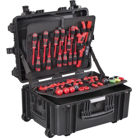 GT-Line GT 53-26 PEL Waterdichte gereedschapskoffer met wielen en telescopische handgreep - GT-53-26-PEL