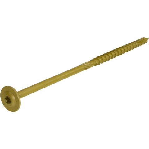 Dynaplus Houtbouwschroef Ar-Bronze Tk +Snijpunt Torx TX40 8.0X350/100 | 50 stuks - 0286.08.64151