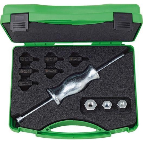 Kukko Slagtrekkerset | 10-delig in een kunststof koffer | 1 stuk - KS-22-01 - KS-22-01