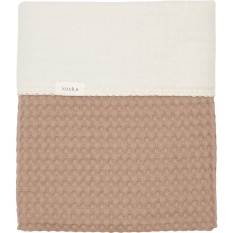 Deken Wieg Koeka Wafel Fleece Caffe