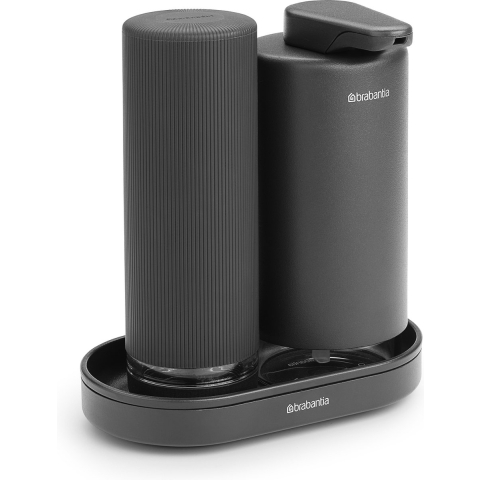 Brabantia SinkStyle Zeepdispenser Set Donkergrijs