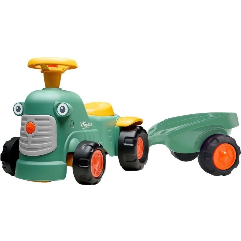 Falk Maurice Looptractor Set Groen/Geel
