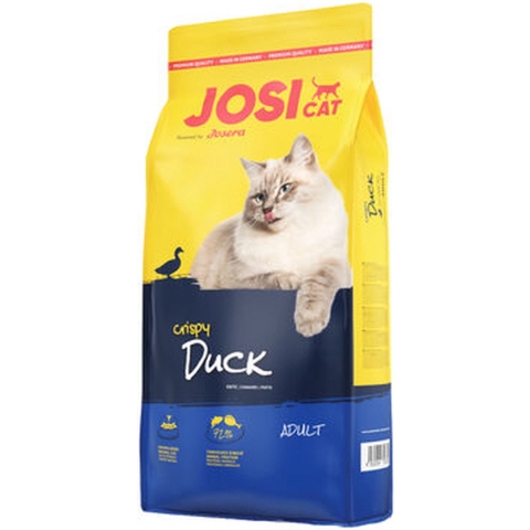 2x10kg Josera JosiCat Crispy Duck droogvoer voor katten