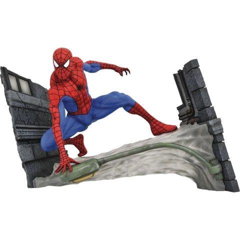 Spider-Man Comic - Webbing PVC Diorama