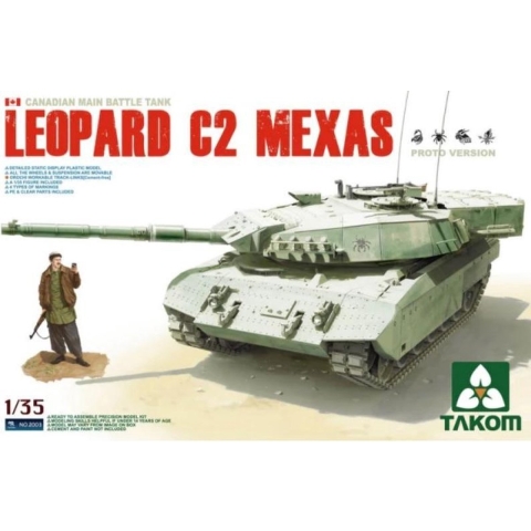 Takom 1/35 Canadian MBT Leopard C2 Mexas