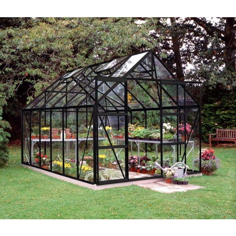 Tuinkas Magnum 128 veiligheidsglas Halls Greenhouses Royal Well - Royal Well