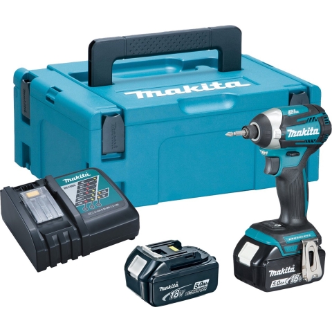 Makita DTD154RTJ 18v Accu slagschroevendraaier koolborstelloos 5,0Ah 175Nm