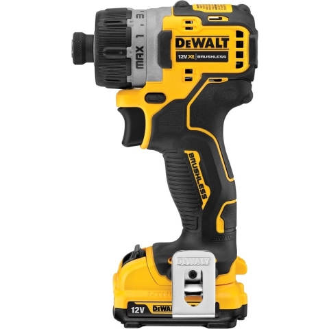 DeWalt DCF601D2 | Compacte accu schroefmachine | 1/4" | 12 Volt | 2.0Ah Li-Ion - DCF601D2-QW