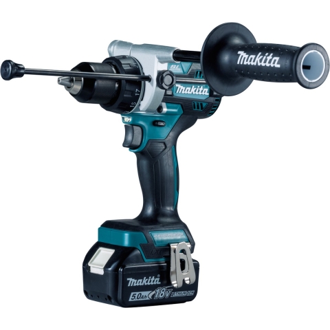 Makita DHP486RTJ | Klopboormachine | 18 V | Set | 5,0 Ah Accu & Lader in Mbox