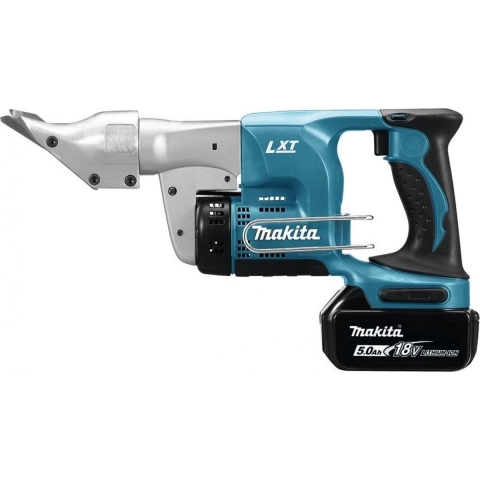 Makita DJS130RTJ Plaatschaar | 18V | 2 x 5.0 Ah accu + snellader | In Mbox