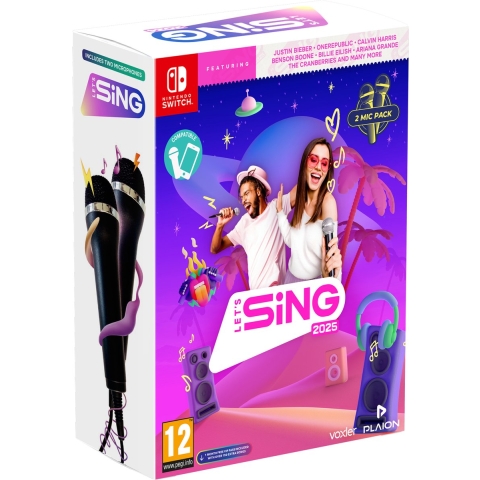 Let's Sing 2025 + 2 Microphones