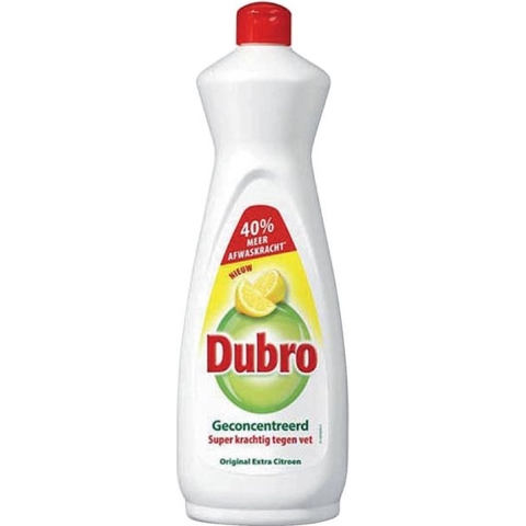 12x Dubro Afwasmiddel Extra Citroen 900 ml