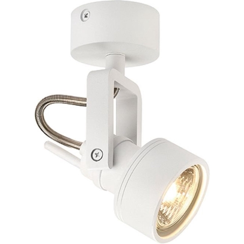 SLV Inda Spot 147551 Plafondspot Halogeen GU10 50 W Wit