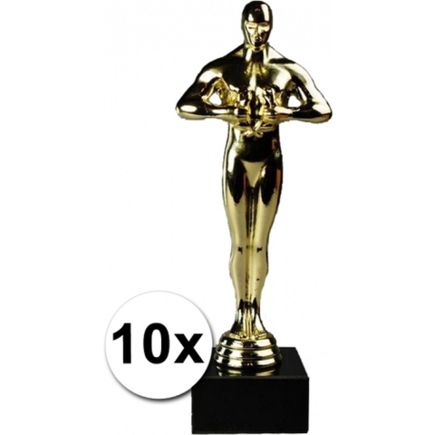 10 luxe award beeldjes 22 cm -