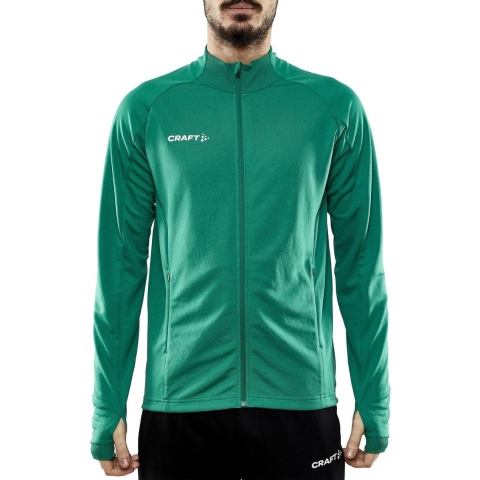 Craft 1910154 Evolve Full Zip Men - Team Green - XXL