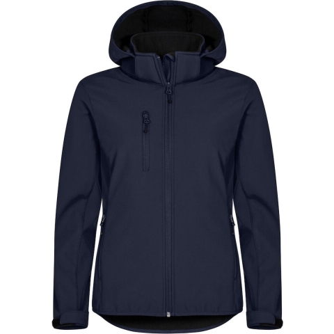 Clique 020917 Basic Hoody Softshell Ladies - Dark Navy - L