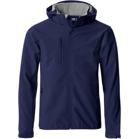 Clique 020912 Basic Hoody Softshell - Dark Navy - 5XL