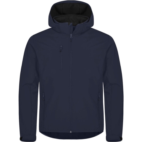 Clique 020912 Basic Hoody Softshell - Dark Navy - XS