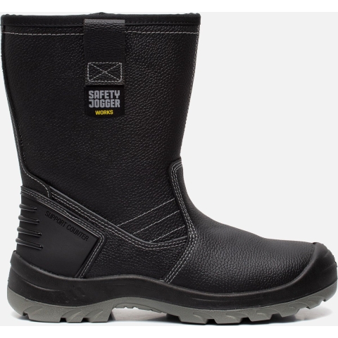Safety Jogger BestBoot Laars Hoog S3 Zwart - Maat 39 - 00.118.032.39