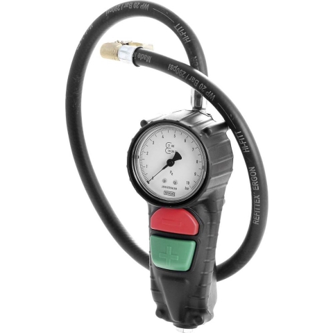 Aerotec Bandenpomppistool m. manometer | geijkt, met momentstekker | 1 stuk - 2010175 - 2010175