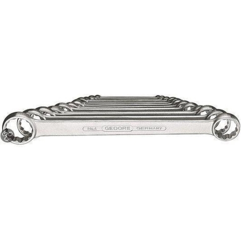 Gedore Ringsleutelset plat 12-dlg. - 6062000