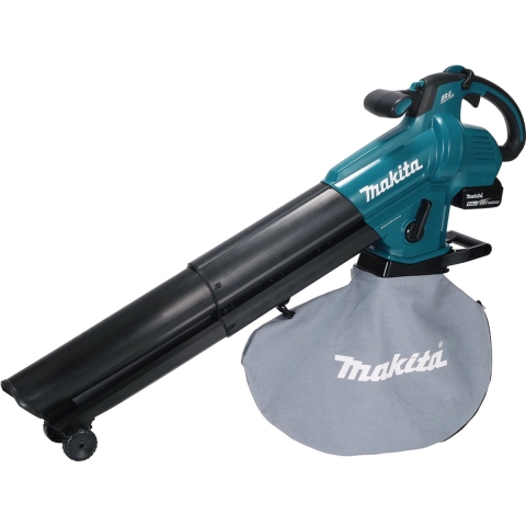 Makita DUB187T001 | LXT 18 V Bladblazer/-zuiger | 5,0 Ah (1 st) | lader (DC18WC) - DUB187T001
