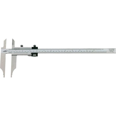 Helios Preisser Werkplaatsschuifmaat | 300 mm | met meetpunten en fijninstelling | snavellengte 90 mm | 1 stuk - 0235503 0235503