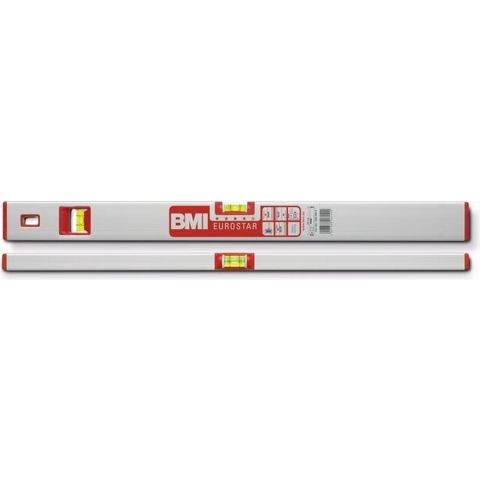 BMI Waterpas | 150 cm | aluminium zilver | ± 0,5mm/m | 1 stuk - 690150E 690150E