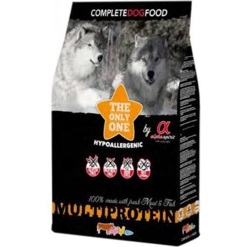 2x12kg The Only One Multiprotein Alpha Spirit Hondenvoer