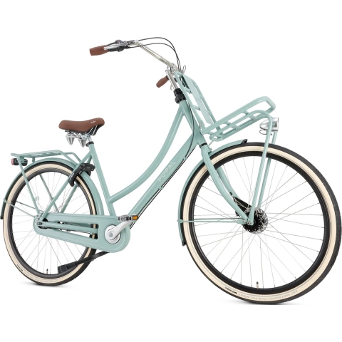 Popal Daily Dutch Prestige N7 2024 Dames Transportfiets Mineral Green 53 Cm +€40.00 Inruilkorting