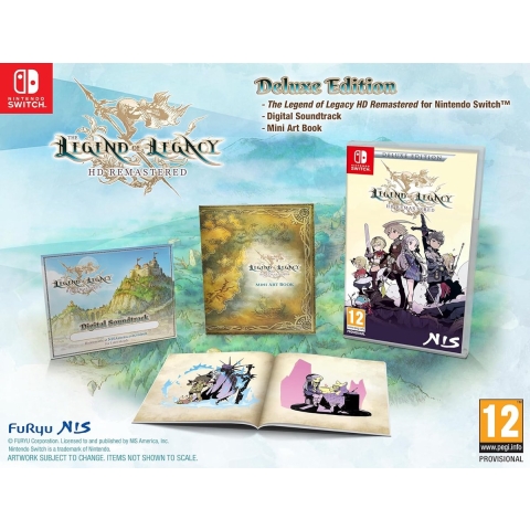 The Legend of Legacy HD Remastered - Deluxe Edition