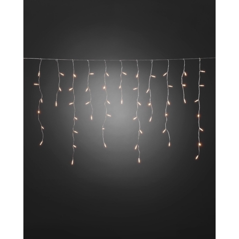 Konstsmide Lichtgordijn ijsregen Buiten 24 V Energielabel: G (A - G) 96 LED Warmwit (l x b x h) 13 m x 300 cm x 75 cm