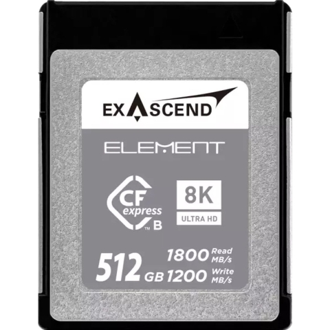 Exascend Element Cfexpress (Type B) 512GB | Geheugenkaarten | Computer&IT - Data opslag | 6972904952171