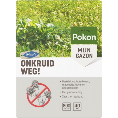 6x Pokon Onkruid Weg voor 40m2 800 gr