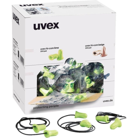 uvex 2112101 hi-com Oordoppen 24 dB Vaker te gebruiken EN 352-2 100 paar