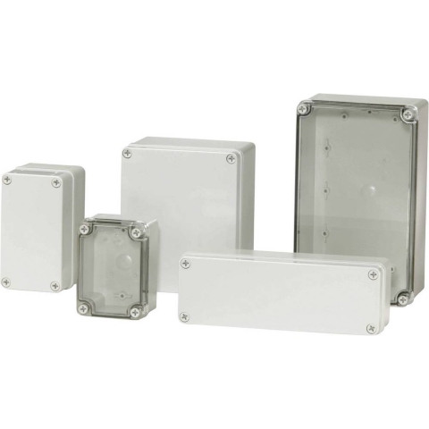 Fibox PC F 85 T Installatiebehuizing 230 x 80 x 85 Polycarbonaat Grijs-wit (RAL 7035) 1 stuk(s)