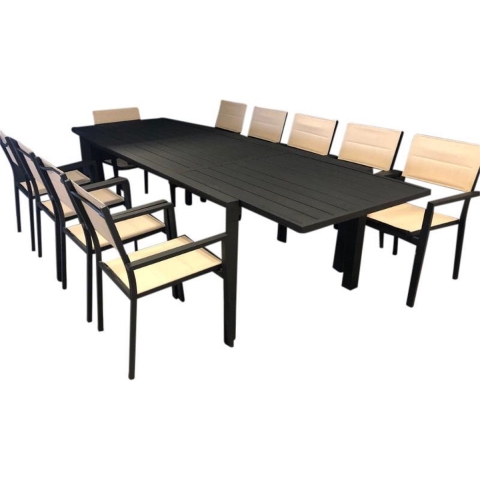 Diningset ancona 11-delig - Oosterik Home
