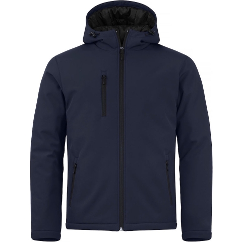 Clique 020952 Padded Hoody Softshell - Dark Navy - L