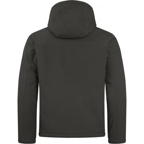 Clique 020952 Padded Hoody Softshell - Donkergrijs - XS