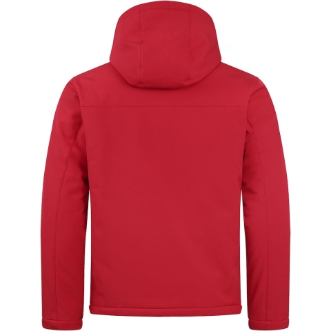 Clique 020952 Padded Hoody Softshell - Rood - XL